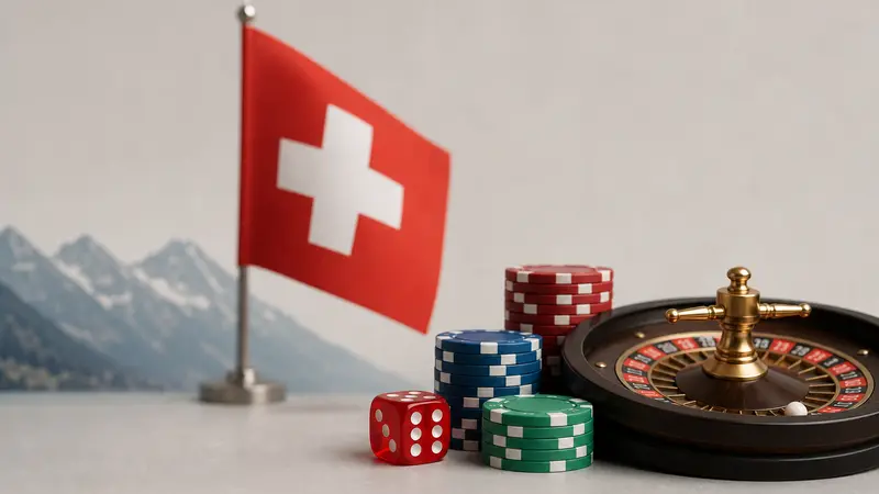 Pendapatan Industri Perjudian Swiss Tidak Mencapai CHF4 Miliar di 2025